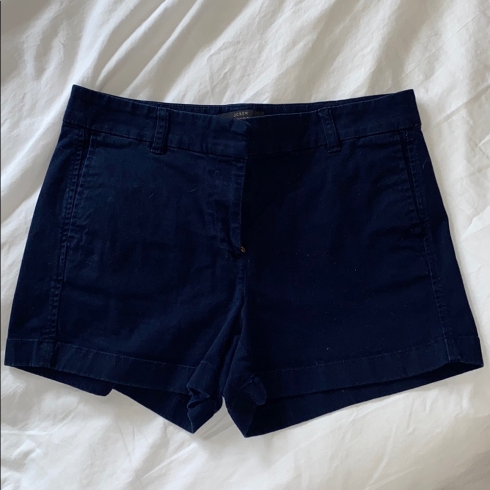 Navy blue jcrew shorts